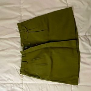 Urban renewal green miniskirt